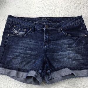 Earl Jean Denim Shorts.‎ Size 9.